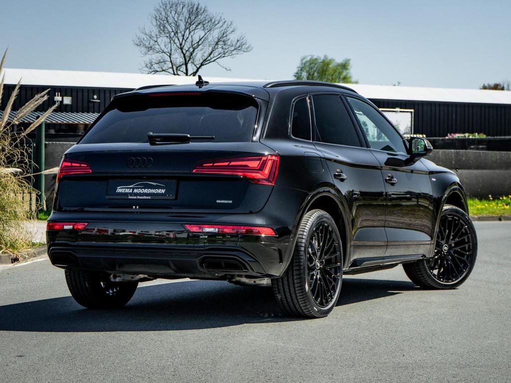 Audi Q5 55 TFSI e-Line S Competition |B&O|Carbon|Diamond Sti, Automaat, Gebruikt, Zwart, 4 cilinders