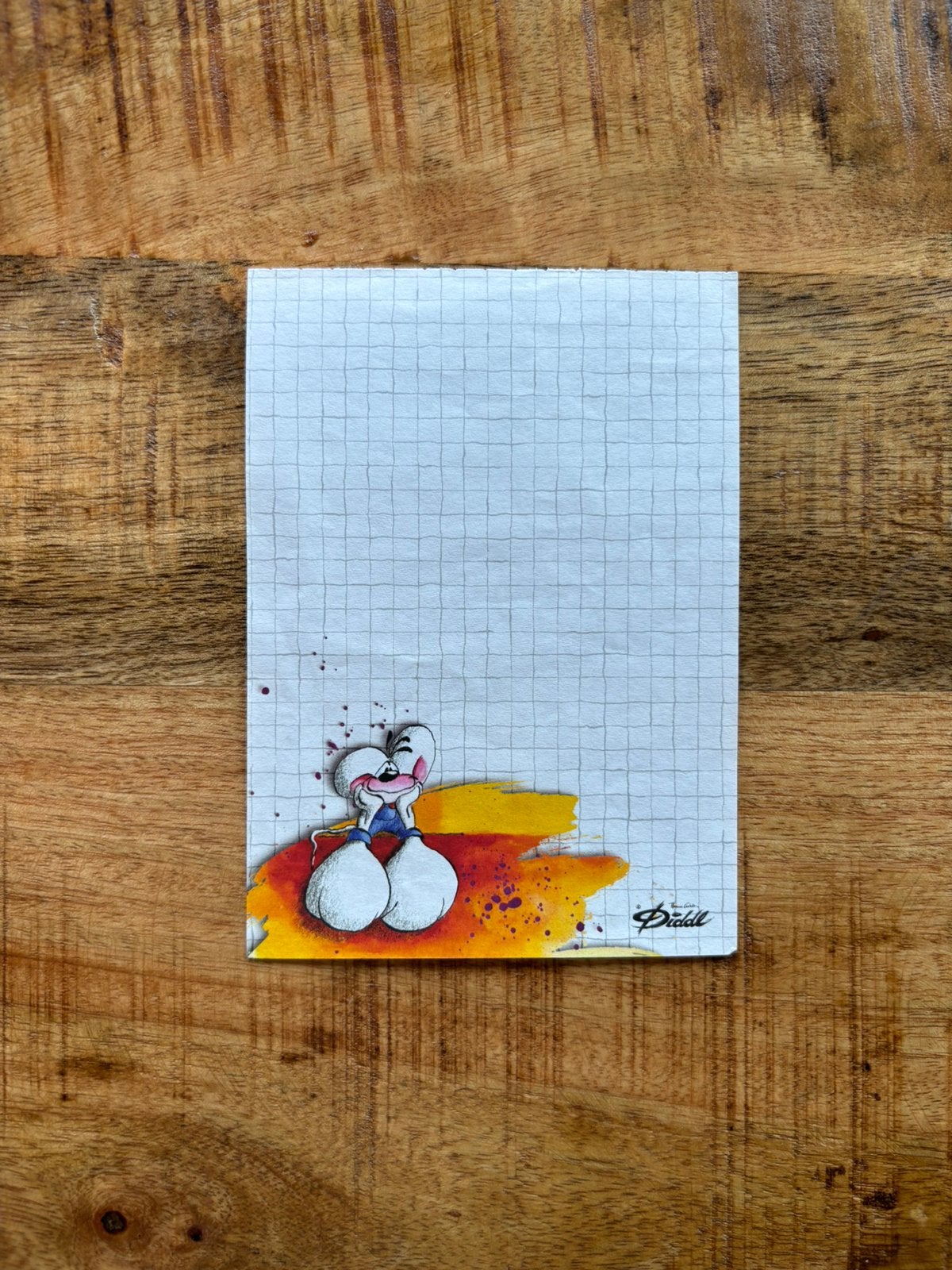Diddl A6 blaadje nummer 6 ZELDZAAM, Verzamelen, Diddl, Verzenden, Zo goed als nieuw, Papier, Kaart of Schrift