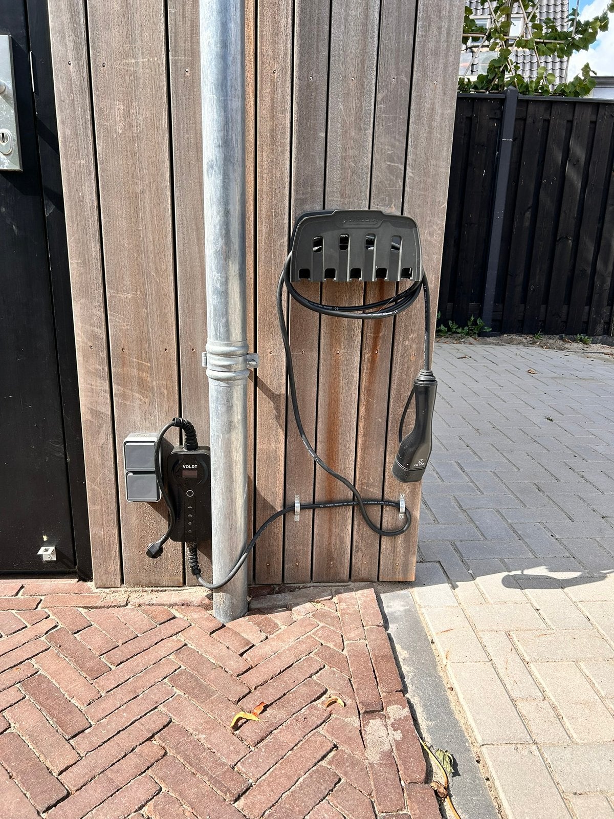 EV - zwarte Thuisoplader 230 v van Voldt, Ophalen, Gebruikt