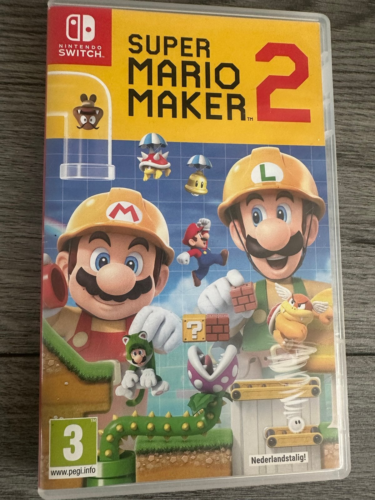 Super Mario Maker 2 - Nintendo Switch, Spelcomputers en Games, Ophalen, Eén computer, Zo goed als nieuw, Platform