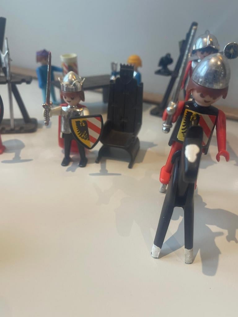 Vintage Playmobil uit de jaren '70 - Ridders en meer, Ophalen of Verzenden, Gebruikt, Complete set