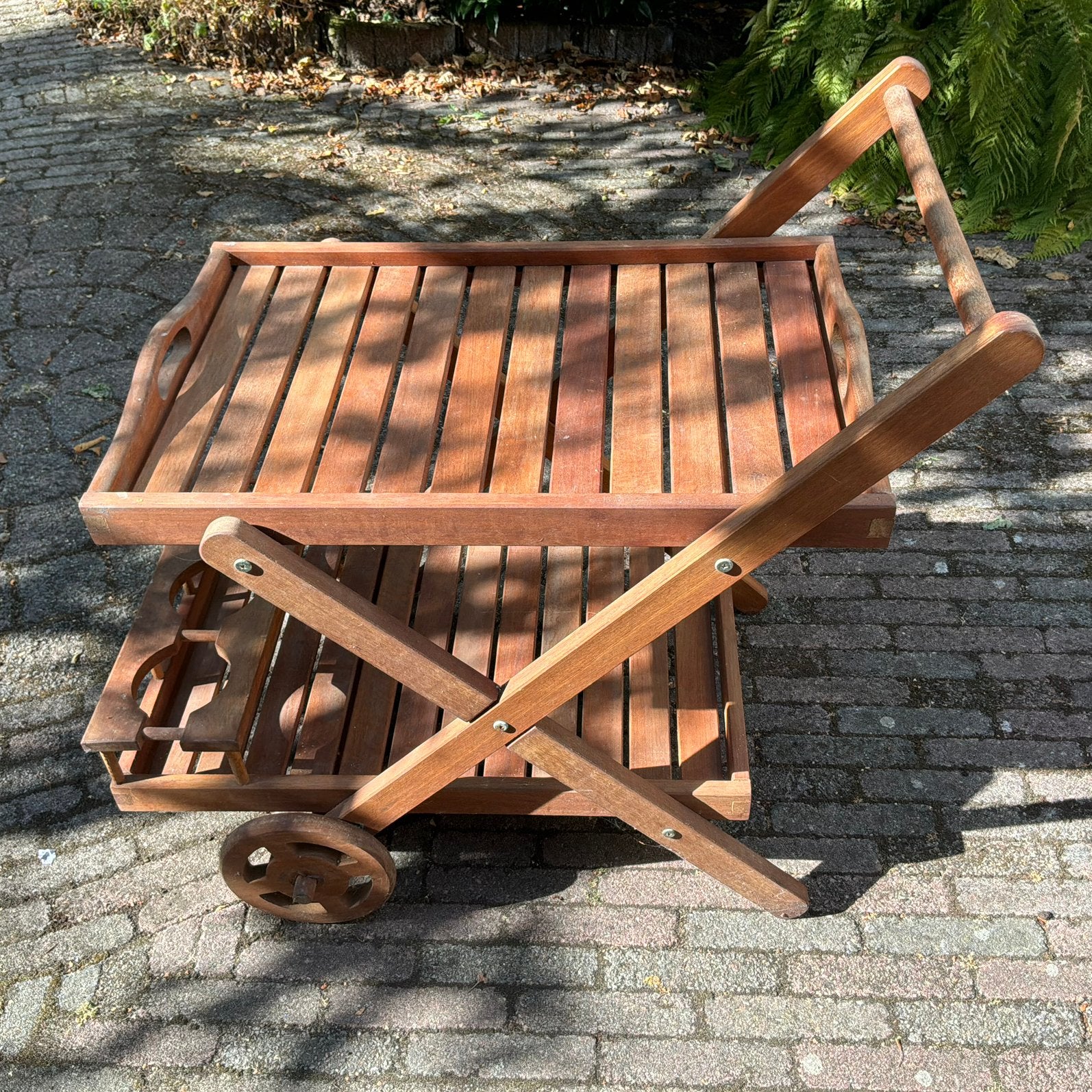 Trolley houten serveer wagen, Ophalen, Gebruikt