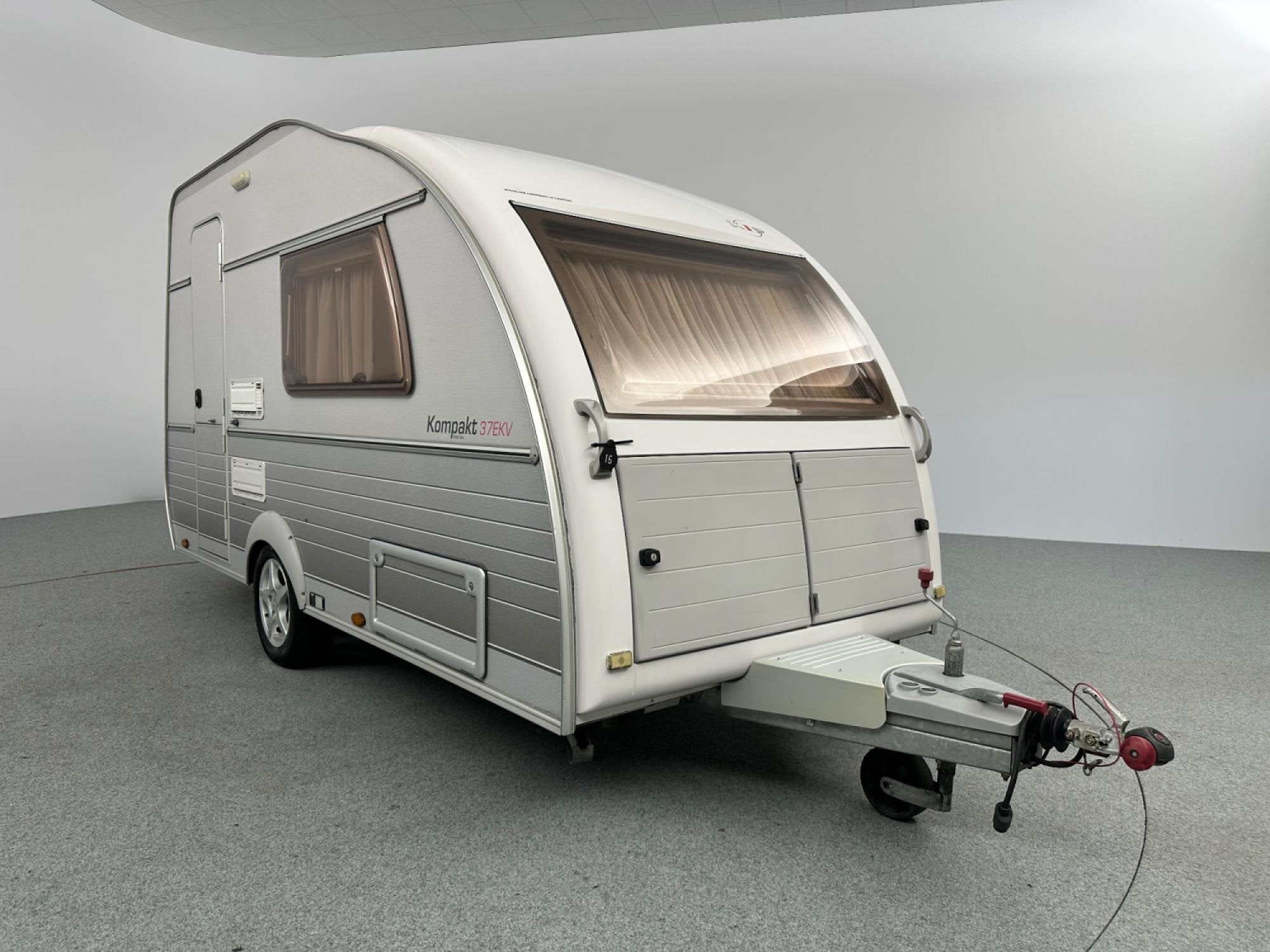 Kip Kompakt 37 ekv Voortent Luifel, Caravans en Kamperen, Caravans, Kip, Tot en met 2, Bedrijf, Reservewiel