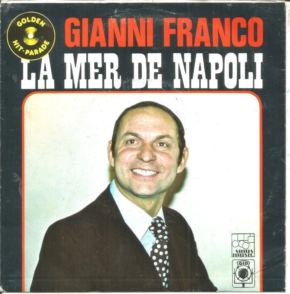 Gianni Franco – La Mer De Napoli  (1979), 7 inch, Ophalen of Verzenden, Zo goed als nieuw, Fotohoes