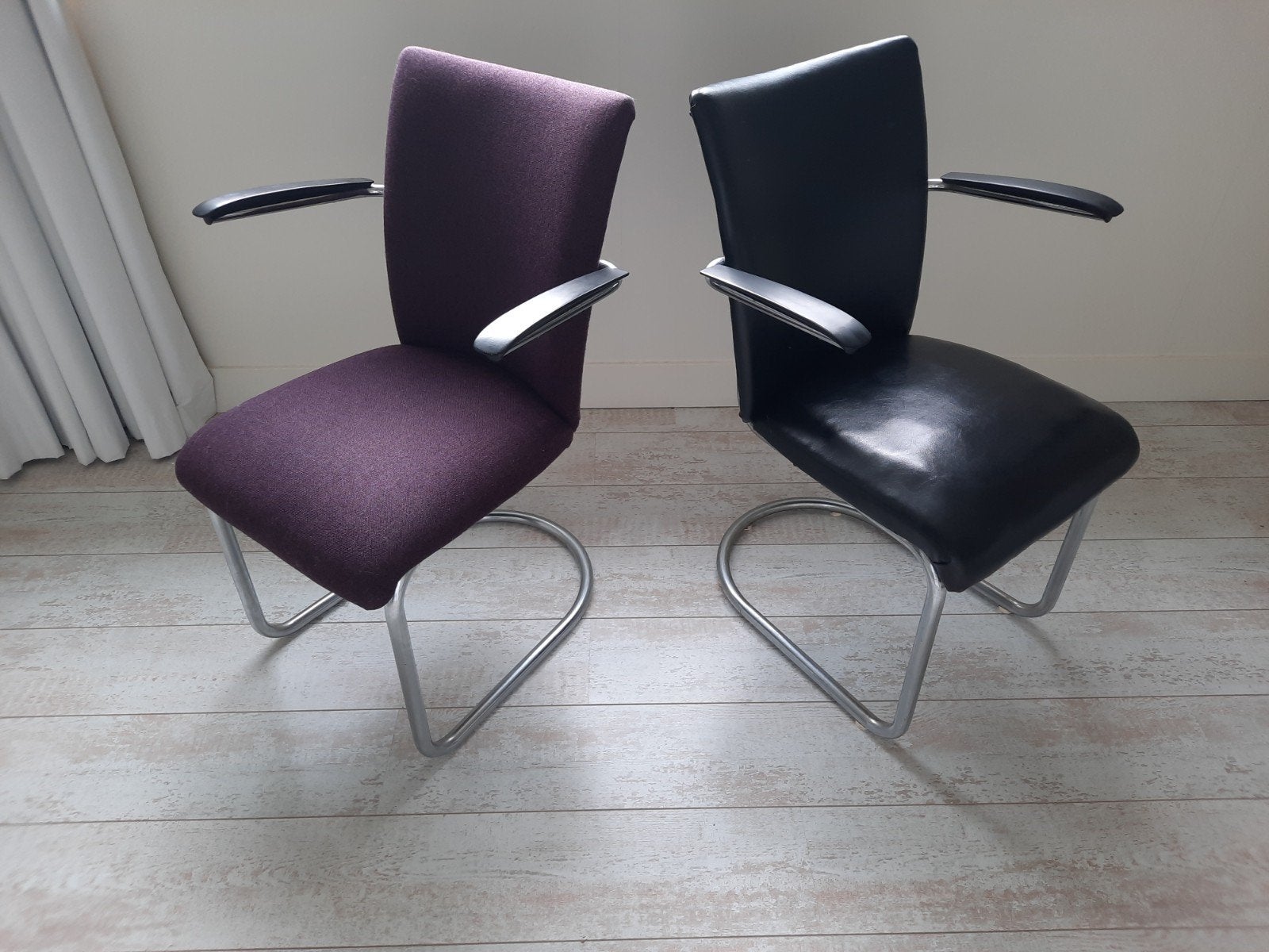 Gebroeders de Wit stoelen - set van 2, Huis en Inrichting, Stoelen, Ophalen, Gebruikt, Twee, Overige kleuren