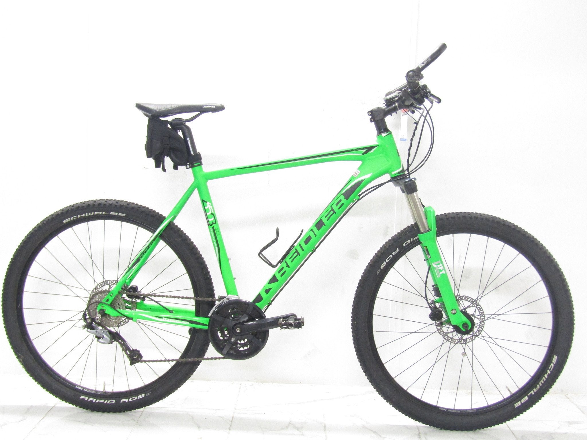 Kreidler Dice 4.0 groen heren 54cm 27.5inch, Fietsen en Brommers, 53 tot 57 cm, Gebruikt, Overige merken