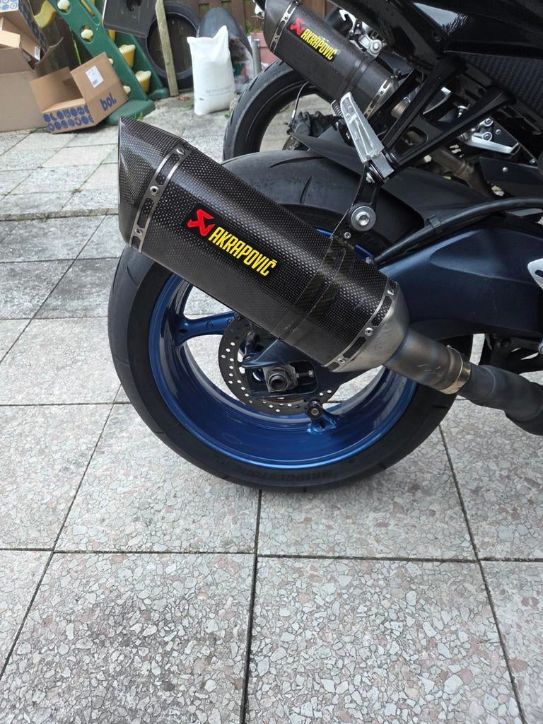 Akrapovic slip on demper GSX R 1000 09/15, Ophalen of Verzenden