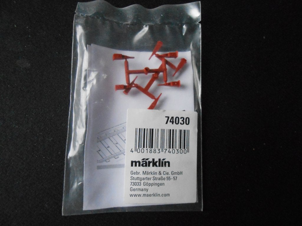 Märklin 74030  isolatie puntjes voor de Märklin C rail, Wisselstroom, Analoog, Nieuw, Rails
