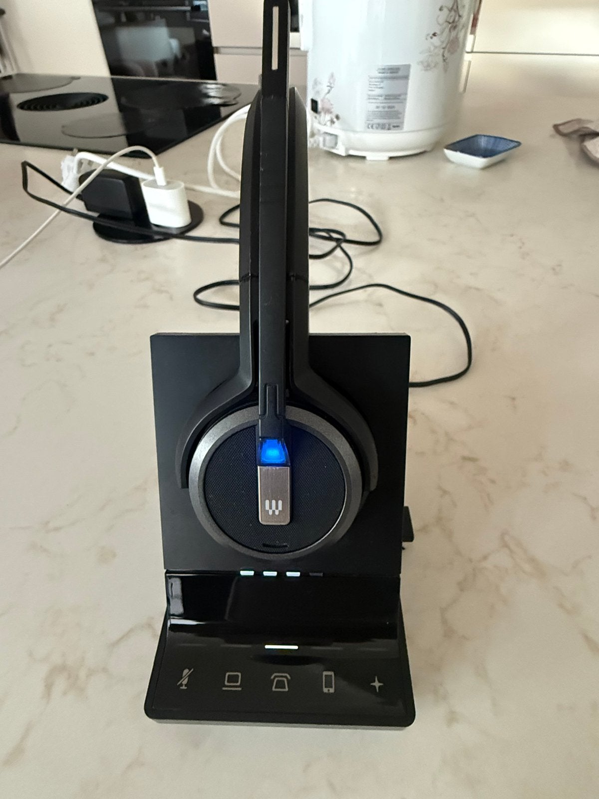 EPOS / Sennheiser SDW 5066 – complete draadloze headsetset, Ophalen, Zo goed als nieuw