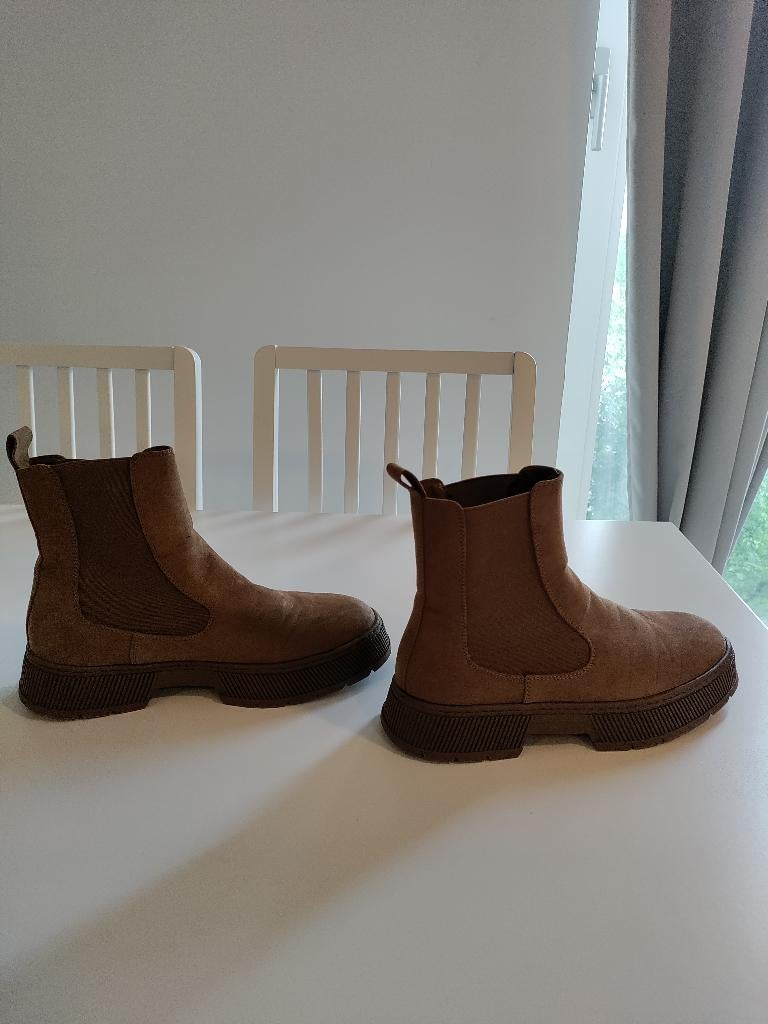 Boots Primark camel size 39, Ophalen of Verzenden, Zo goed als nieuw, Bruin