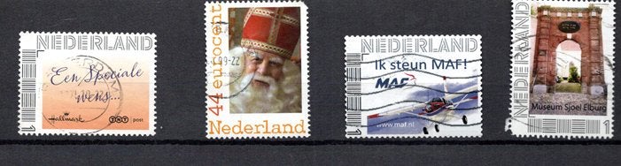 gestempelde zegels. Diverse persoonlijke zegels, Postzegels en Munten, Postzegels | Nederland, Ophalen of Verzenden, Na 1940, Gestempeld