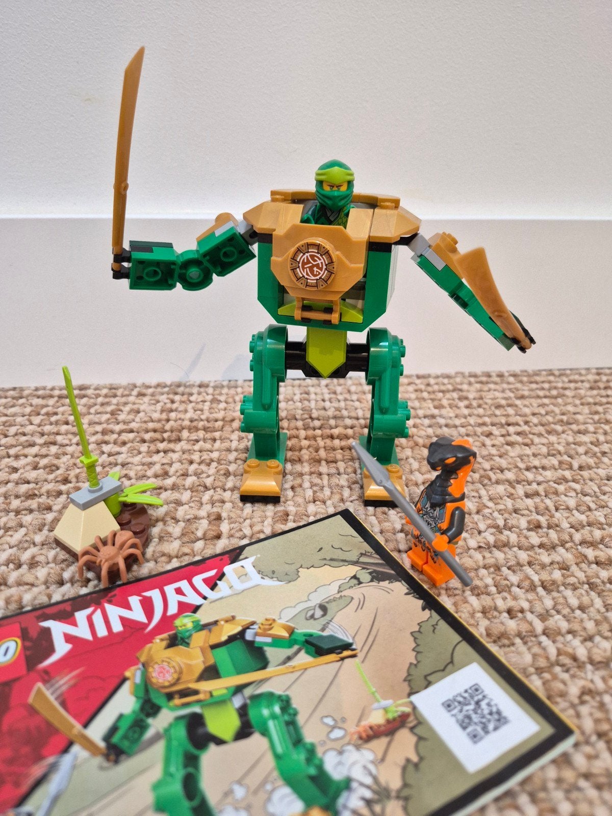 LEGO Ninjago Lloyd's Mech 71757, Ophalen of Verzenden, Zo goed als nieuw