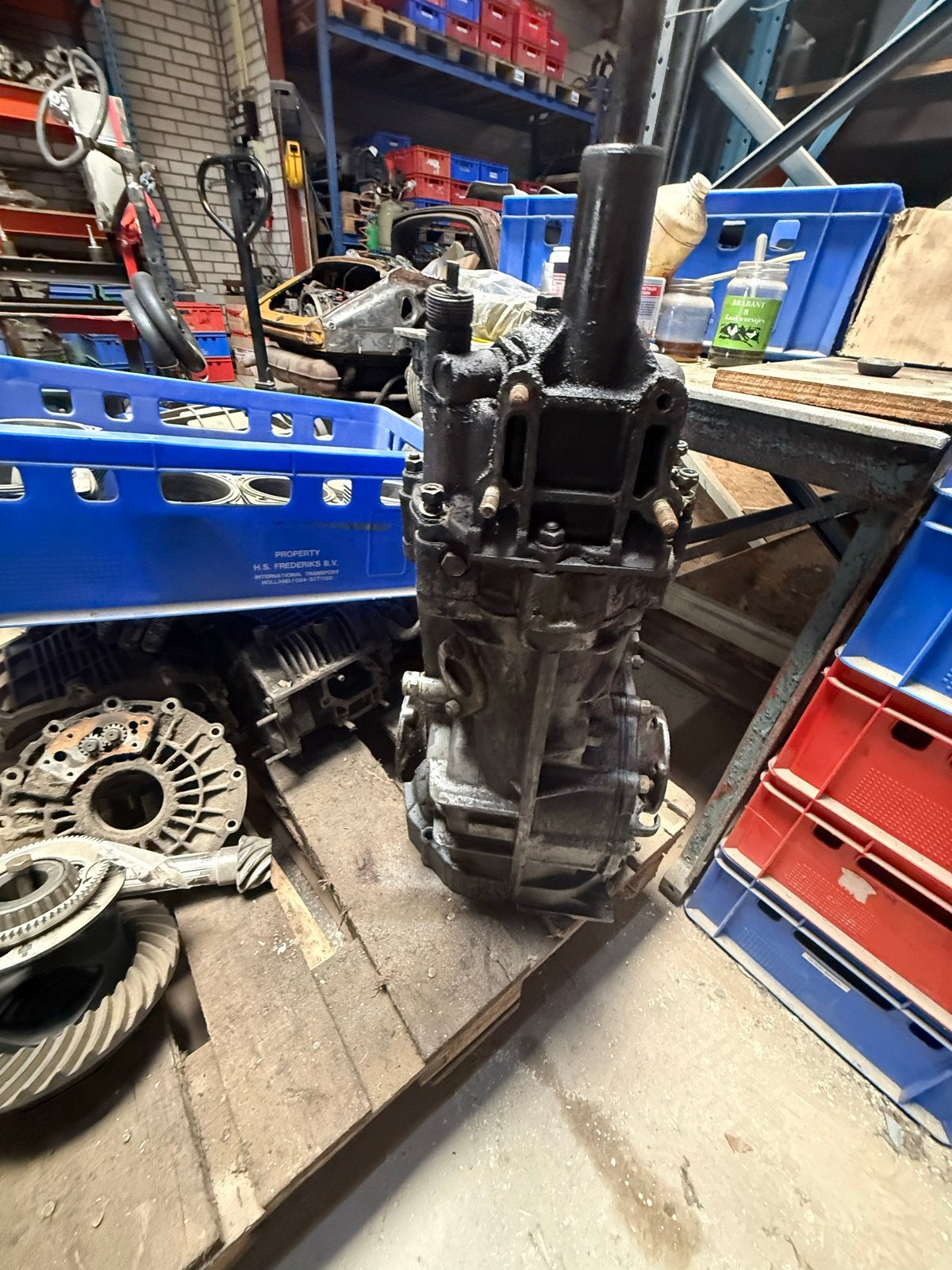 Porsche 911f  versnellingsbak 911/00 — 4-bak, MY 1971, Ophalen, Gebruikt, Porsche