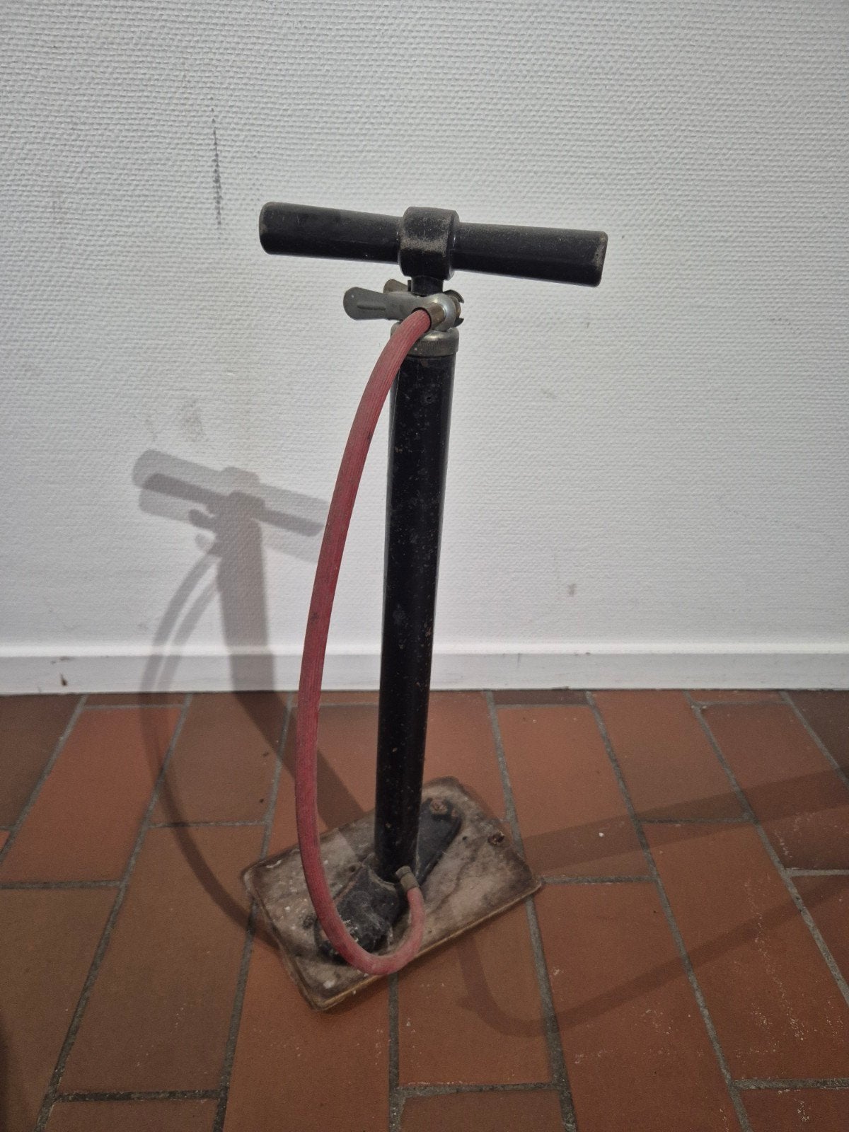 Vintage fietspomp - decoratie (werkt niet), Ophalen, Gebruikt