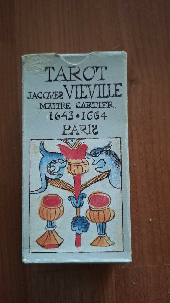 tarot Vieville, Ophalen of Verzenden, Zo goed als nieuw, Tarot of Kaarten leggen, Overige typen