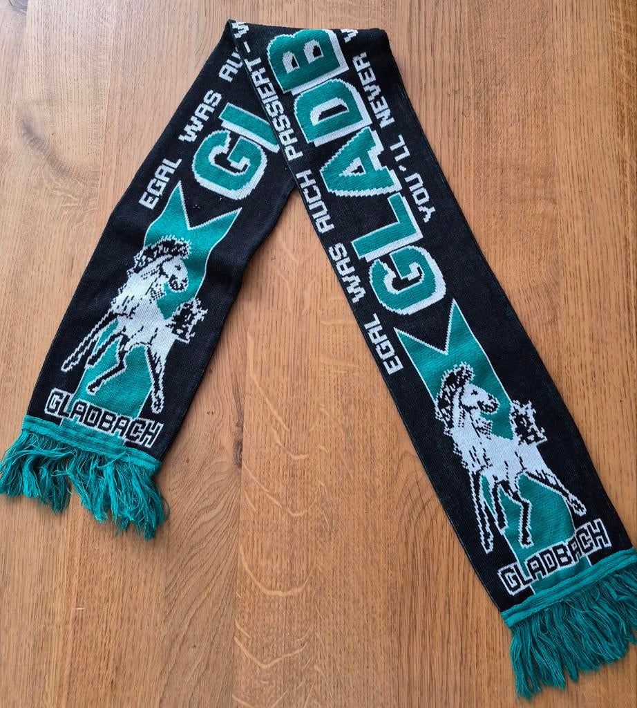 Borussia Mönchengladbach Sjaal - Gladbach Fan Sjaal, Borussia Mönchengladbach, Ophalen of Verzenden, Zo goed als nieuw, Sjaal