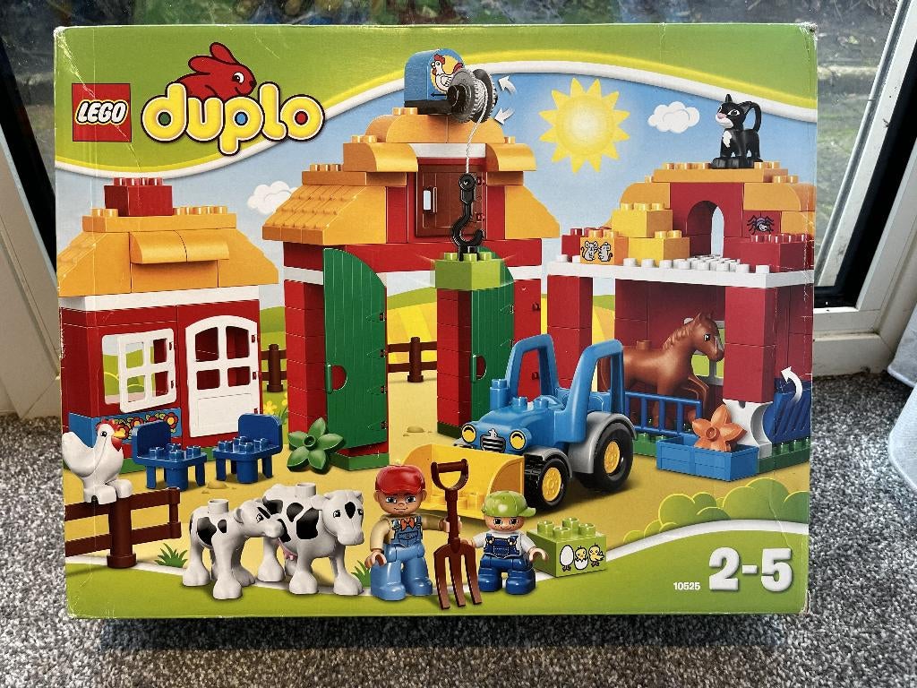 Lego Duplo (10525) Grote Boerderij, Ophalen of Verzenden, Gebruikt, Complete set, Duplo