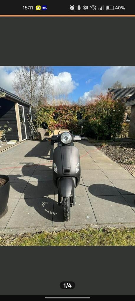 Brommer (blauw kenteken) Voor project, Fietsen en Brommers, Snorfietsen en Snorscooters, Gebruikt, Benzine, Ophalen, Overige merken
