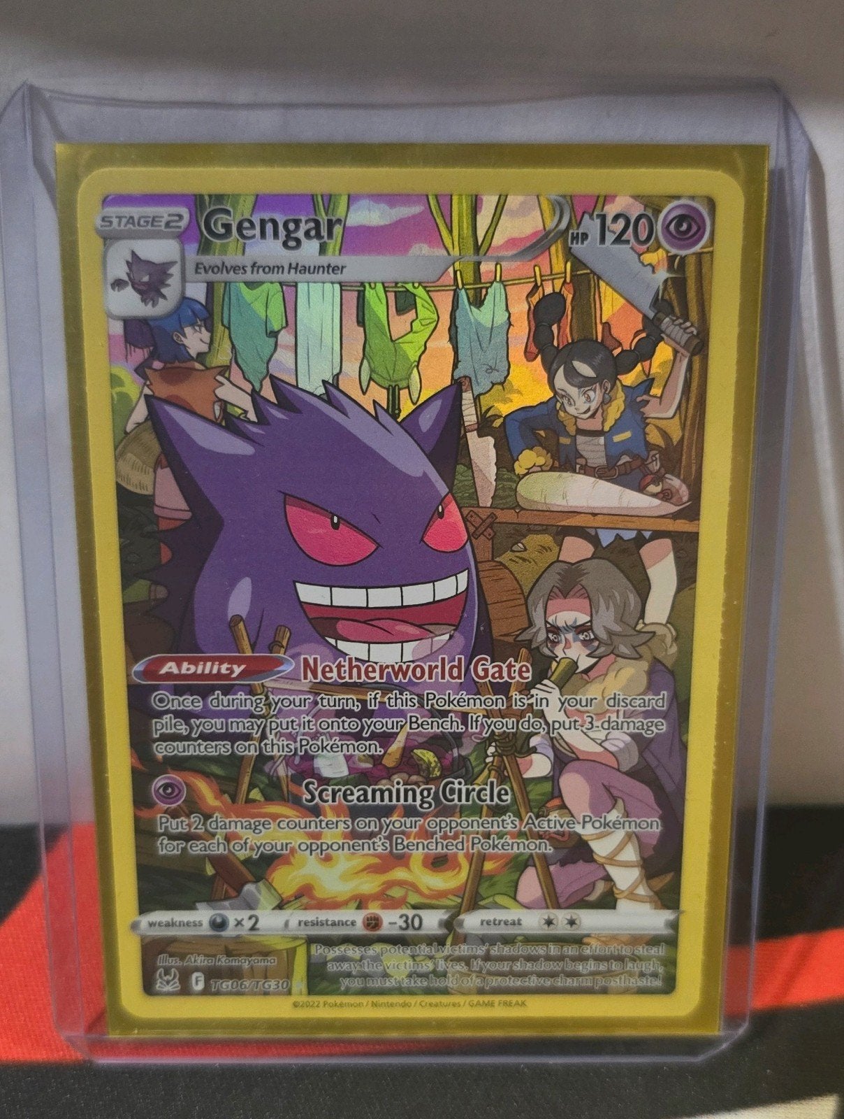 Gengar TG06 Lost Origin Trainer Gallery  Pokémon Kaart, Ophalen of Verzenden, Zo goed als nieuw