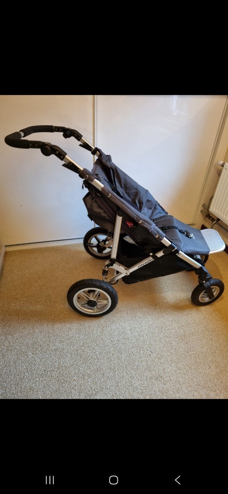 Easywalker kinderwagen met veel accessoires en reiswieg, Gebruikt, Met reiswieg, Ophalen, Kinderwagen