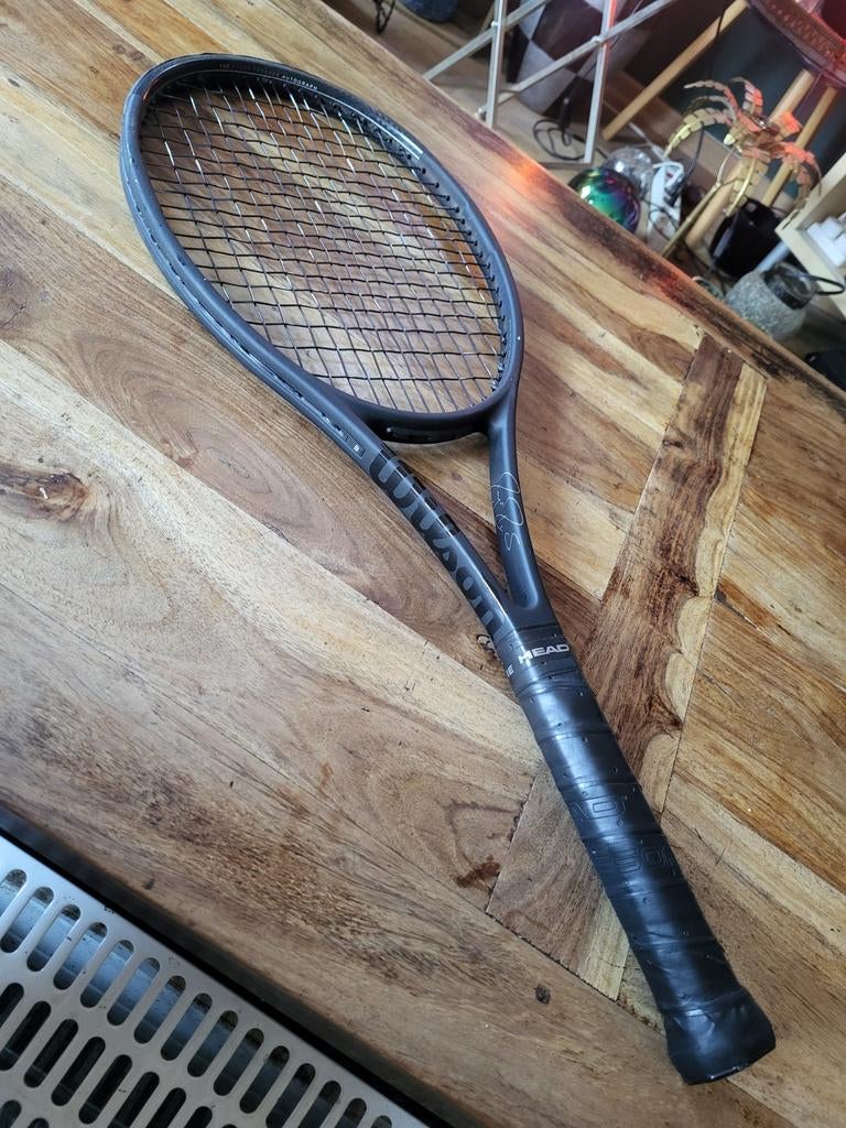 Wilson Pro Staff RF97 v13 Tennisracket Autograph gram L3, Ophalen of Verzenden, Zo goed als nieuw, Wilson, Racket