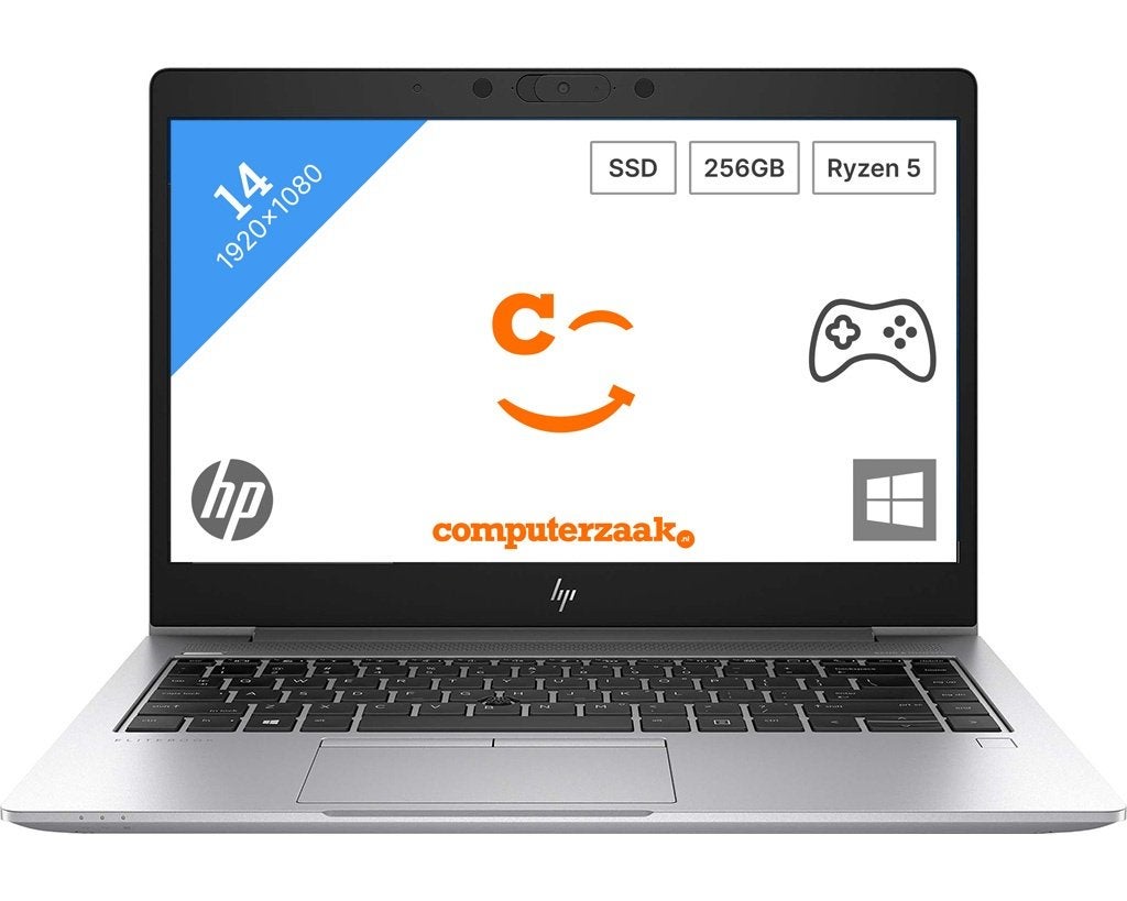 HP EliteBook 745 G6/AMD Ryzen 3 2/8GB/256GB M.2/Windows 11, Ophalen, Hp, 256 GB, 2 tot 3 Ghz