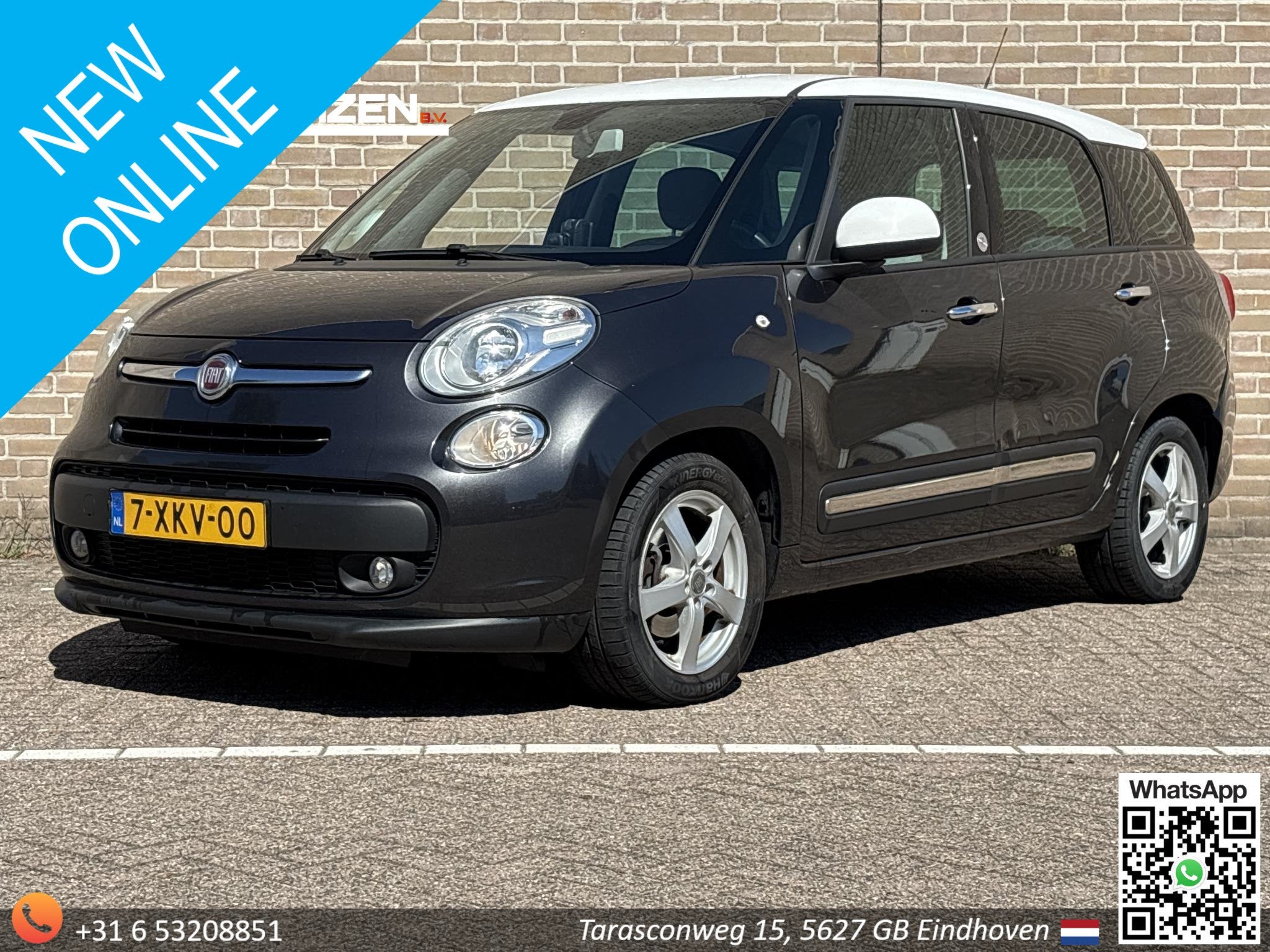 Fiat 500 L Living 0.9 TwinAir Easy | Navi | Climate | Cruise, Stof, Gebruikt, Euro 6, Origineel Nederlands