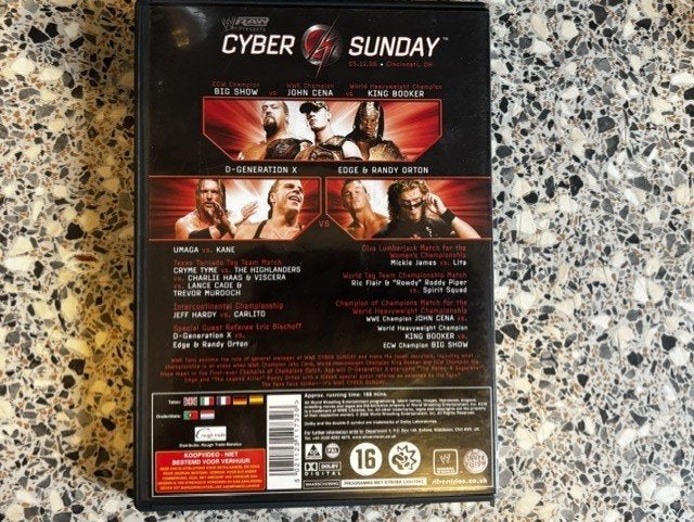 WWE Cyber Sunday 2006, Engels, Nederlands, Overige typen, Ophalen of Verzenden