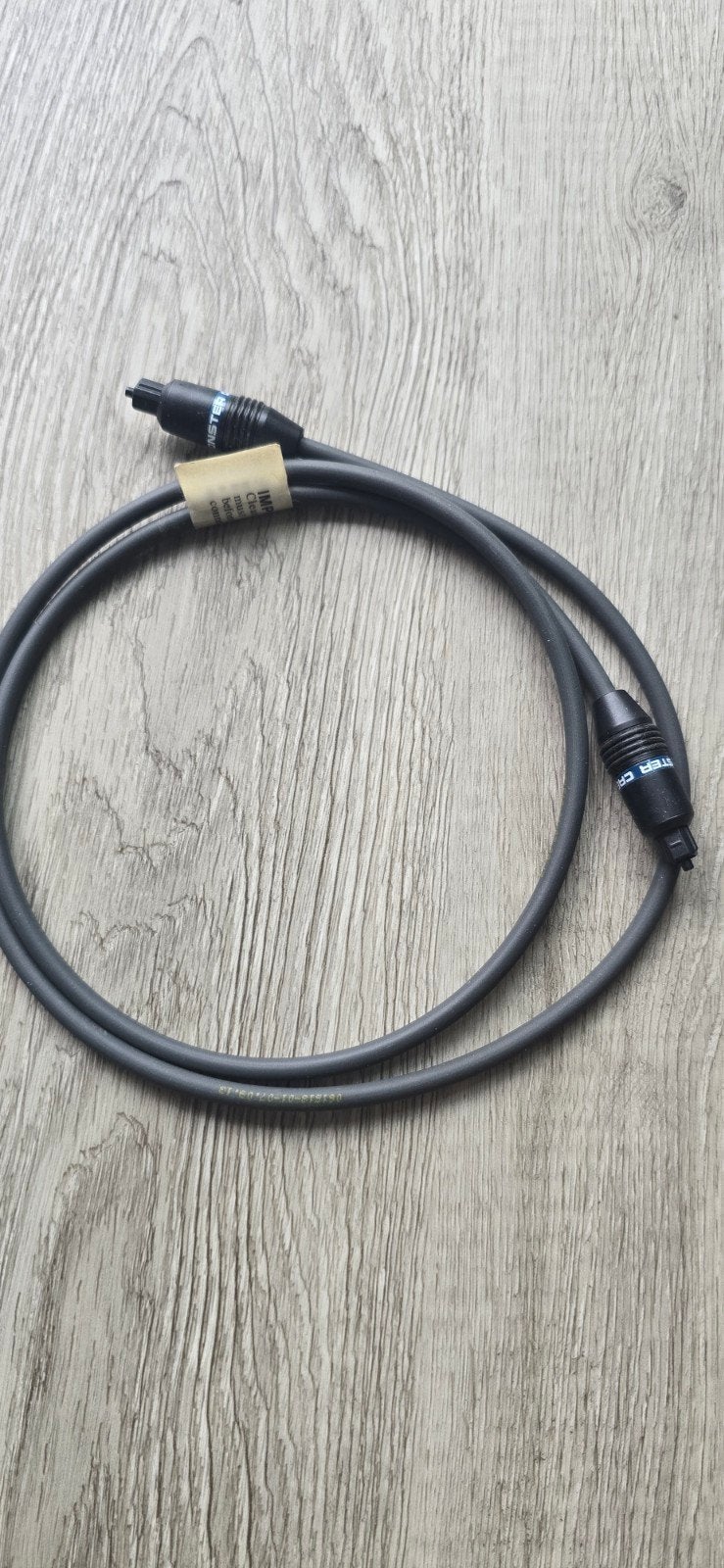 Monster Optische Kabel - Hoge Kwaliteit Audio, Audio, Tv en Foto, Audiokabels en Televisiekabels, Zo goed als nieuw, Optische kabel