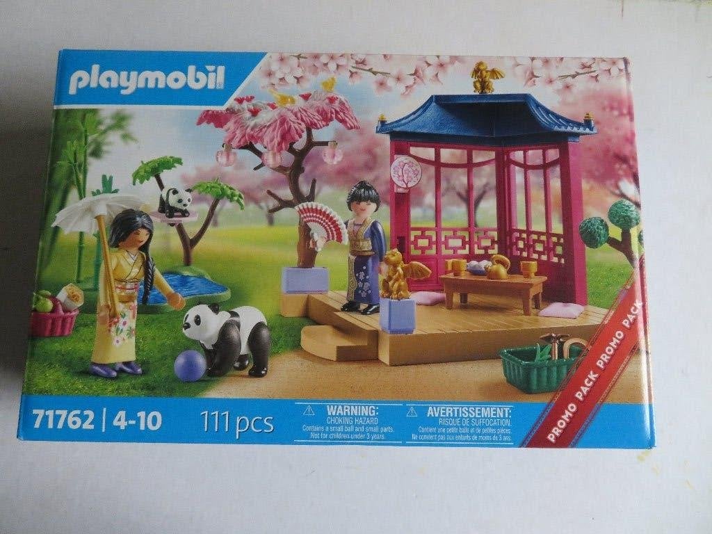 PLAYMOBIL -- AZIATISCHE TUIN MET PANDA -- 71762, Ophalen of Verzenden, Nieuw