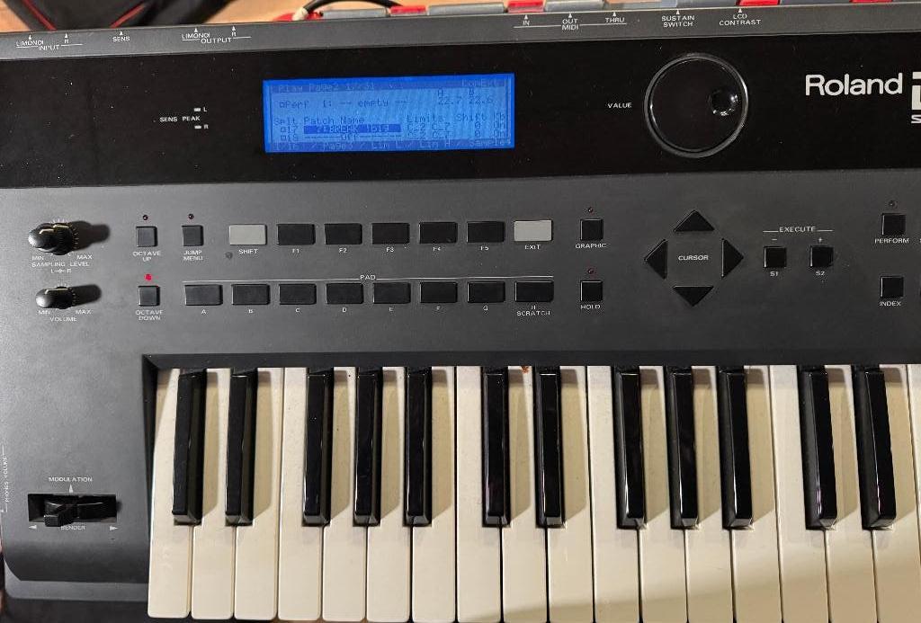 Roland DJ70 keyboard, Ophalen of Verzenden, Gebruikt, 61 toetsen, Roland