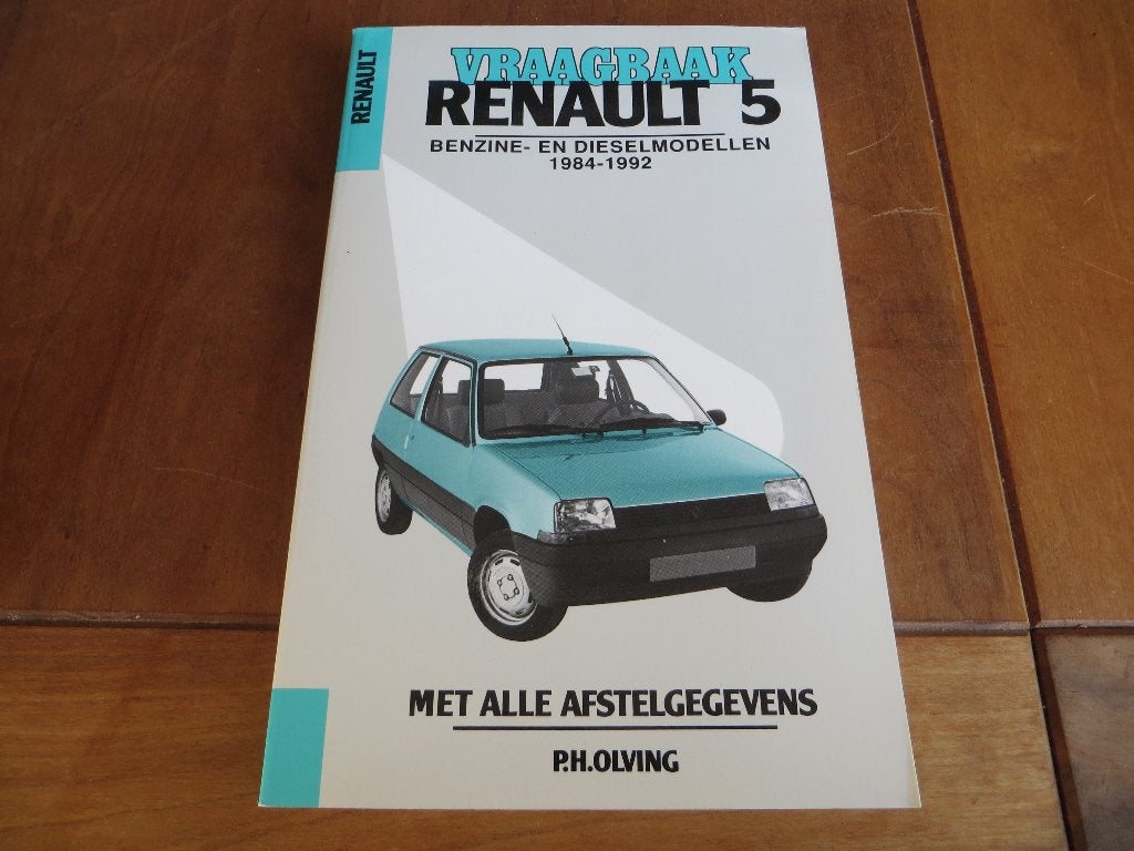 Vraagbaak Renault 5, R 5 GT Turbo, Renault Express 1984-1992, Ophalen of Verzenden