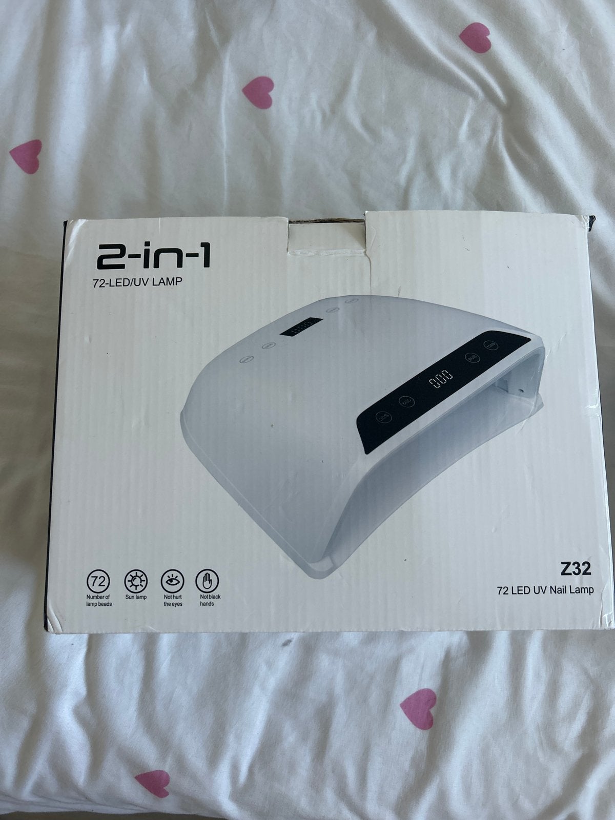 2-in-1 72 LED/UV Nagellamp voor Gel Nagels, Ophalen of Verzenden, Nieuw, Overige typen