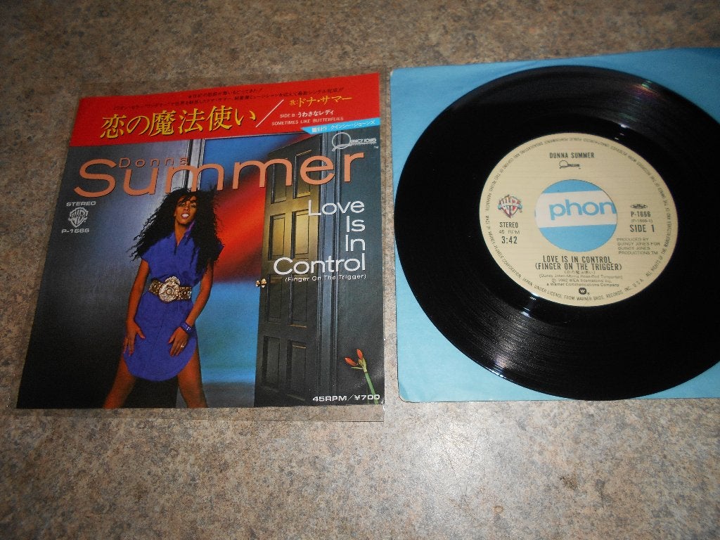 Donna Summer Single – Love Is In Control - Japan - 1982, Verzenden, Originele persing, 7 inch, Zo goed als nieuw