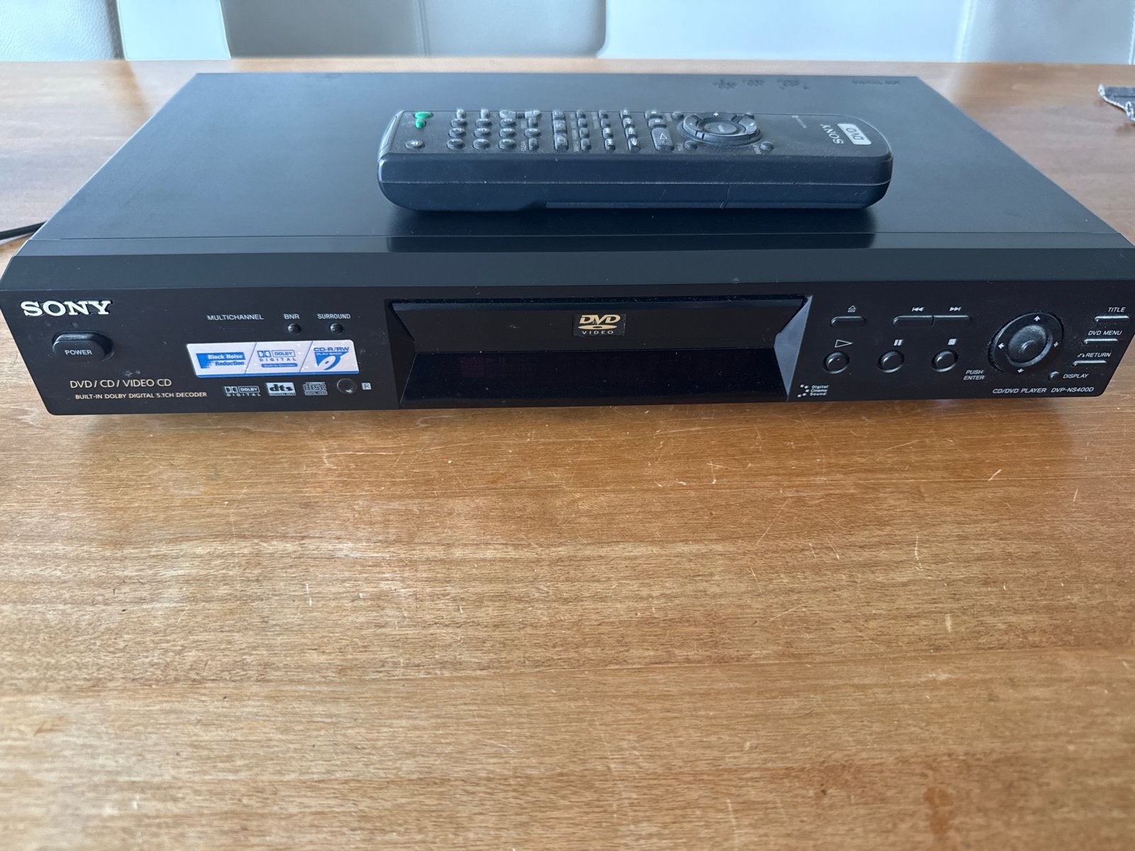 Sony DVP-NS400D DVD/CD-speler met afstandsbediening, Ophalen, Zo goed als nieuw, Dvd-speler, Sony