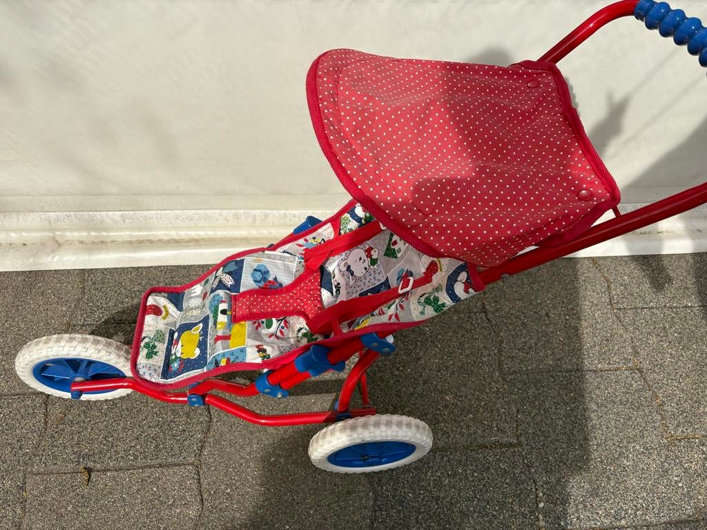 Poppenwagen 3 wielen, Ophalen, Gebruikt, Meisje