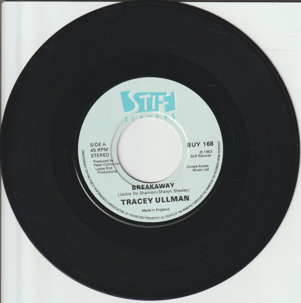 singles Tracey Ullman - Move Over Darling + Breakaway, Gebruikt, 7 inch, Ophalen of Verzenden, Pop