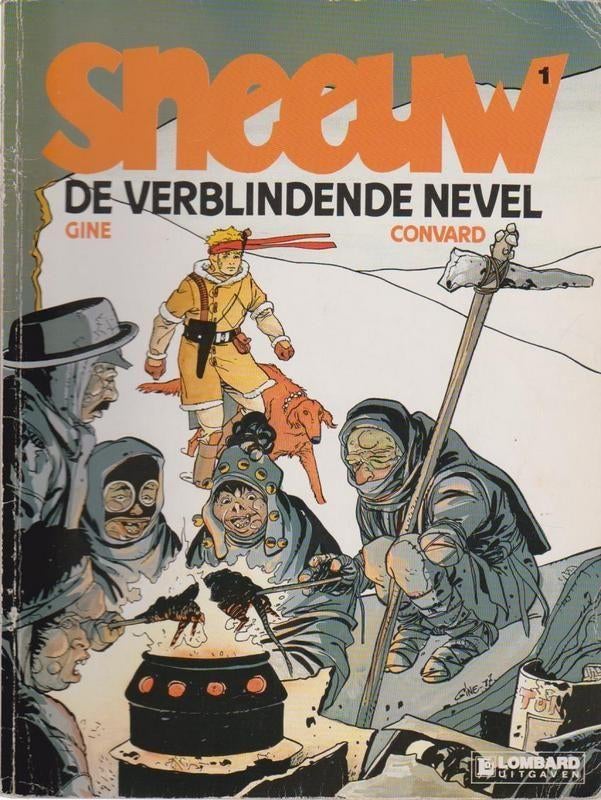 Gine-Convard # Sneeuw, Eén stripboek, Ophalen of Verzenden, Gelezen