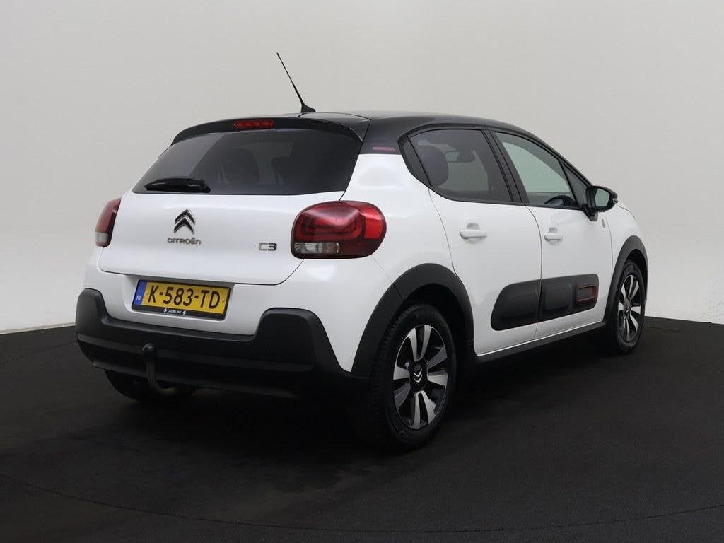 Citroen C3 1.2T 110pk C-Series Nav/Lmv/Led/Trekhaak/ Carplay, Auto's, Citroën, Voorwielaandrijving, Euro 6, 1199 cc, Origineel Nederlands