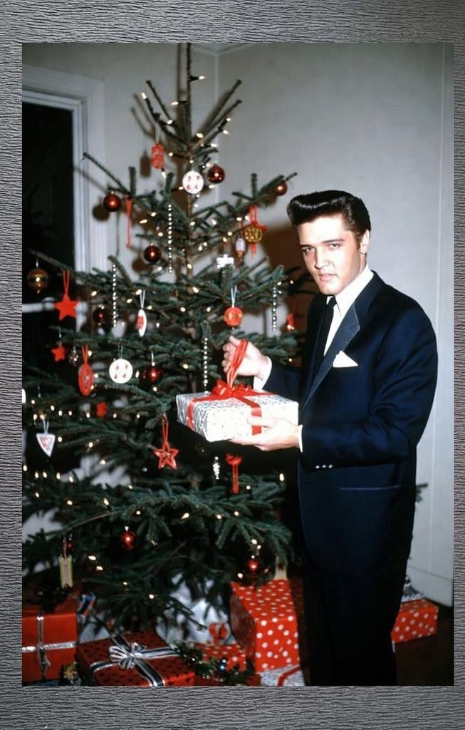 ELVIS PRESLEY FOTO-POSTER, Ophalen of Verzenden, Nieuw, A1 t/m A3, Film en Tv