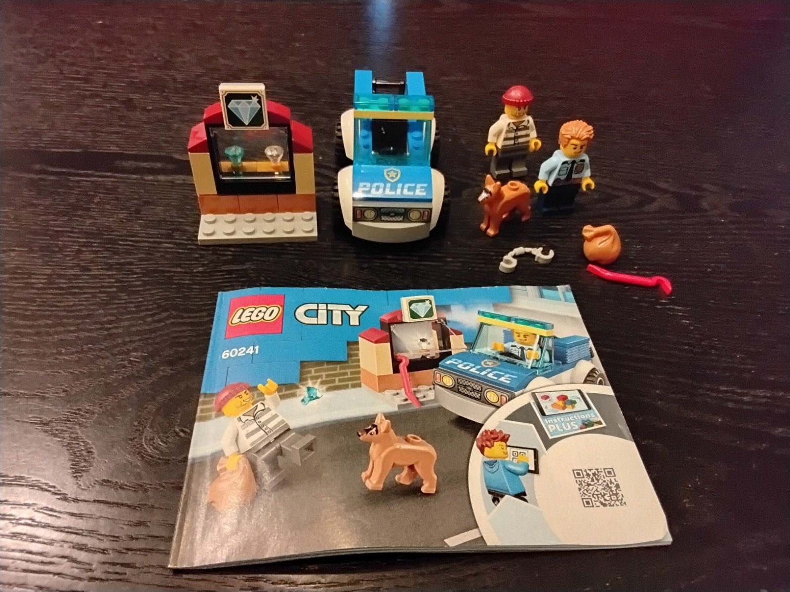 Lego City, 60241, Police Dog Unit, 2020, Compleet, Lego, Ophalen of Verzenden, Complete set
