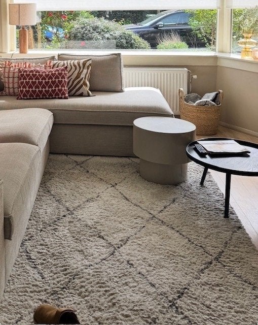 Vloerkleed Hoogpolig 160x230, Huis en Inrichting, Stoffering | Tapijten en Kleden, Ophalen, Gebruikt, 150 tot 200 cm, 200 cm of meer