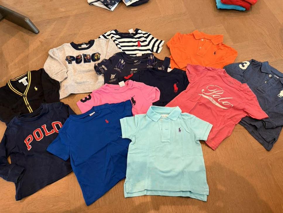 Polo Ralph Lauren zomerpakket 12x maat 80 12M, Ophalen of Verzenden, Zo goed als nieuw, Jongetje