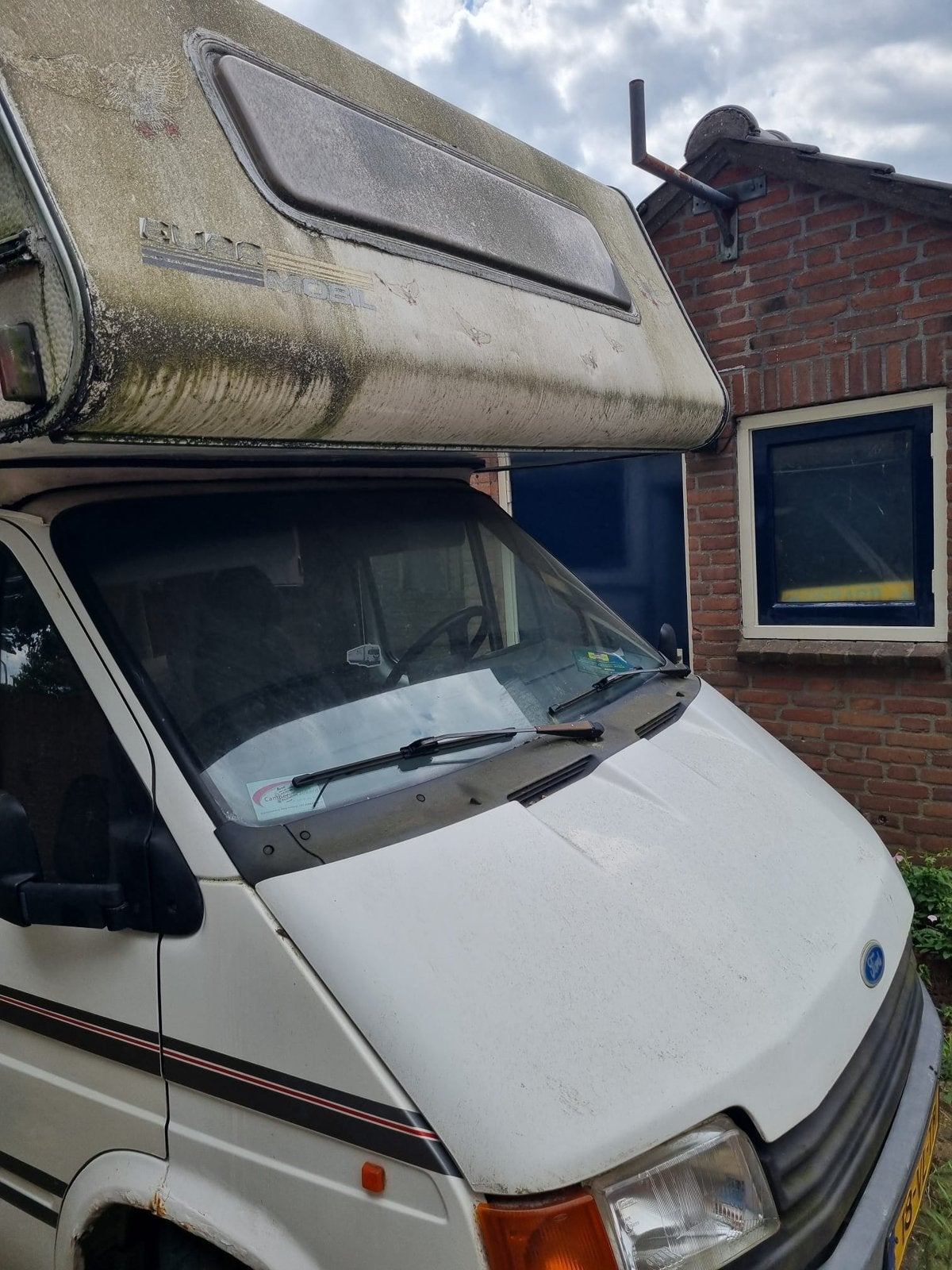 CAMPER FORD TTS BJ1991 MOOI PROJECT VOOR EEN SPECIALIST, 2500 cc, 4 cilinders, 2260 kg, Ford