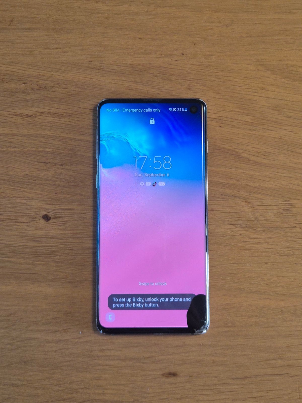 Samsung Galaxy S10, Gebruikt, Overige kleuren, Touchscreen, Ophalen of Verzenden