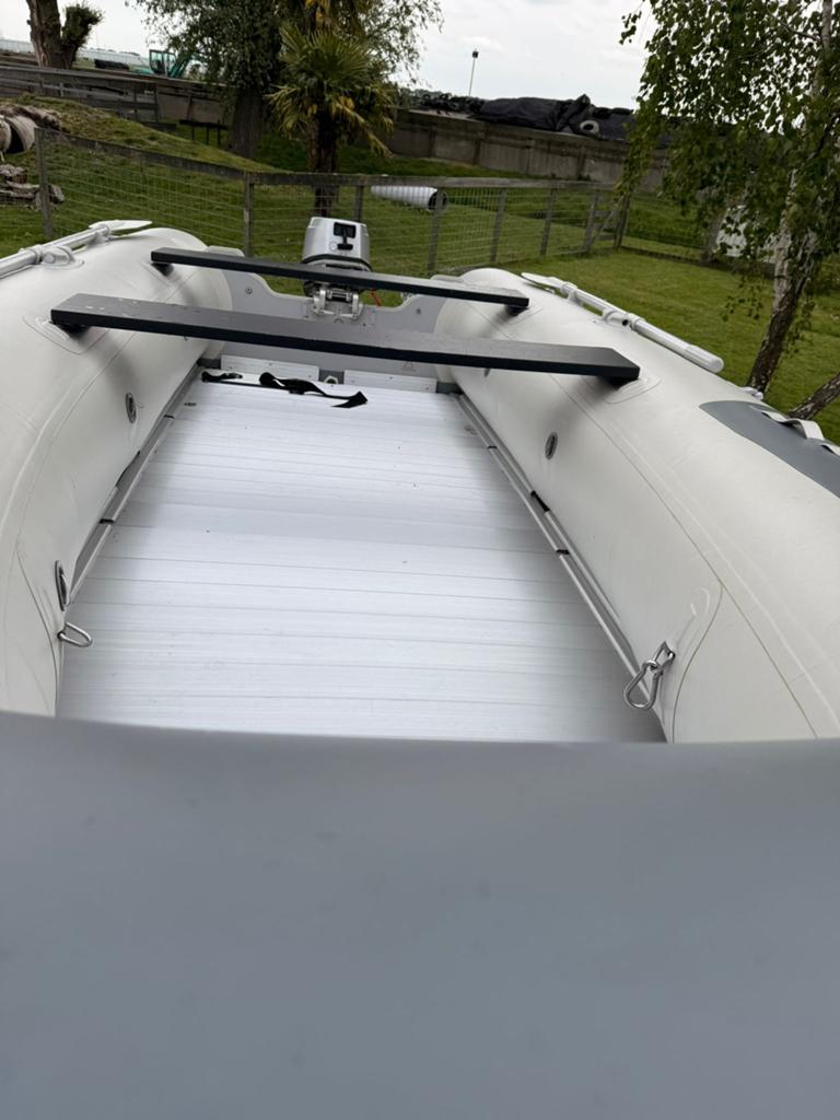 Rubberboot met trailer, Watersport en Boten, Motorboten en Motorjachten, Ophalen of Verzenden, Zo goed als nieuw, Trailer