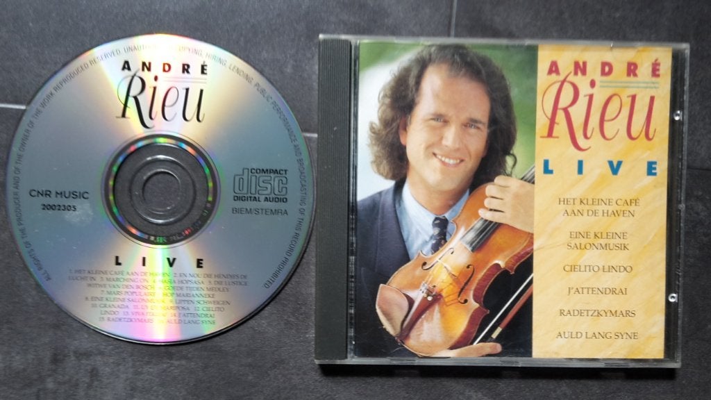 CD Andre Rieu - Live - Klassiek Maastricht Vrijthof Muziek, Overige typen, Ophalen of Verzenden, Zo goed als nieuw, Classicisme