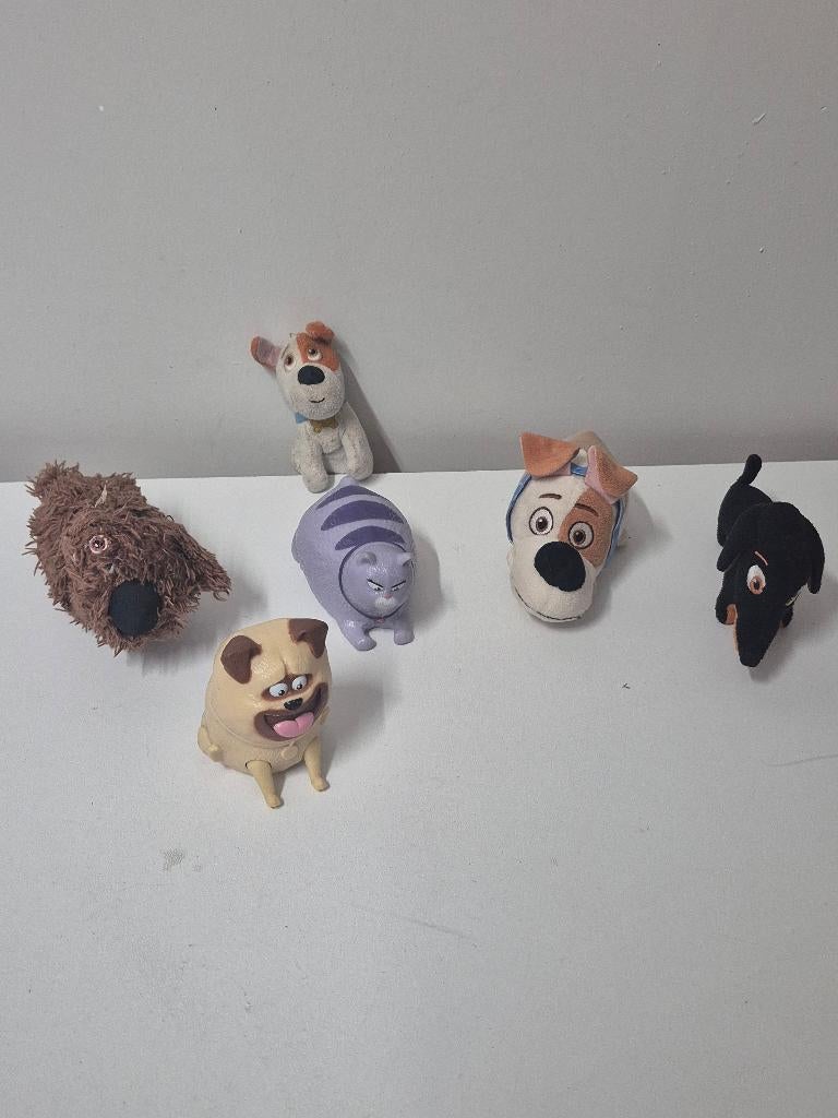 Set Mac Donald figuren huisdiergeheimen, Verzamelen, Poppetjes en Figuurtjes, Ophalen of Verzenden, Gebruikt