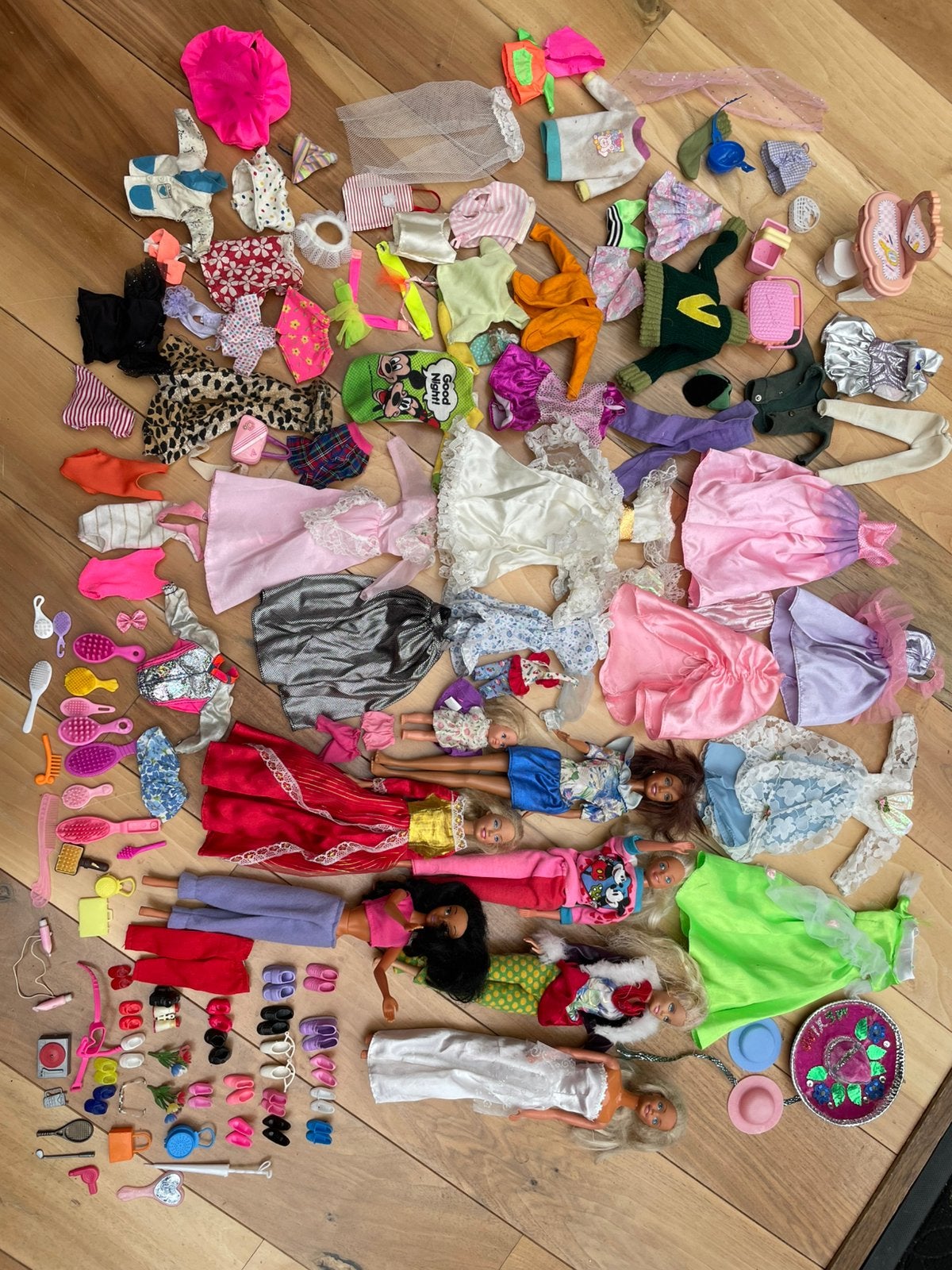 Partij barbie spullen, Verzenden, Gebruikt, Barbie