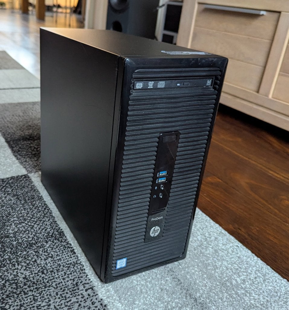 PC~windows 11~i3-6100~16GB RAM~256GB SSD, Computers en Software, Desktop Pc's, Ophalen, HP Desktop, SSD, Met videokaart